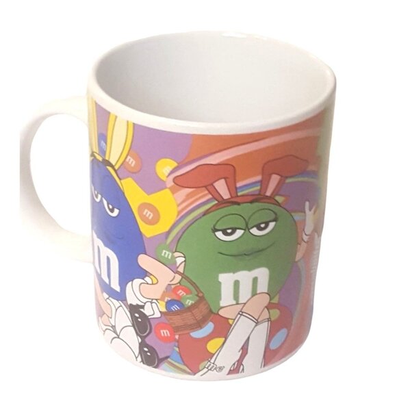 M&M Candy Tea Coffee Mug Cup Easter Egg Mars Galerie Ceramic - Picture 7 of 7